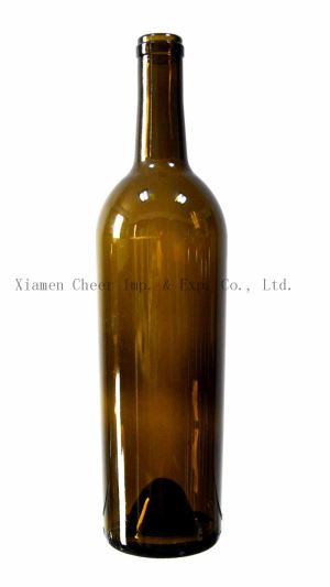 750ml tal-ħġieġ Bordeaux flixkun sufra temm (PT750-0058E)