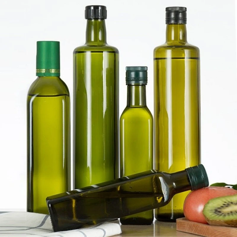 750ml Lead Free Square Oil Bottle