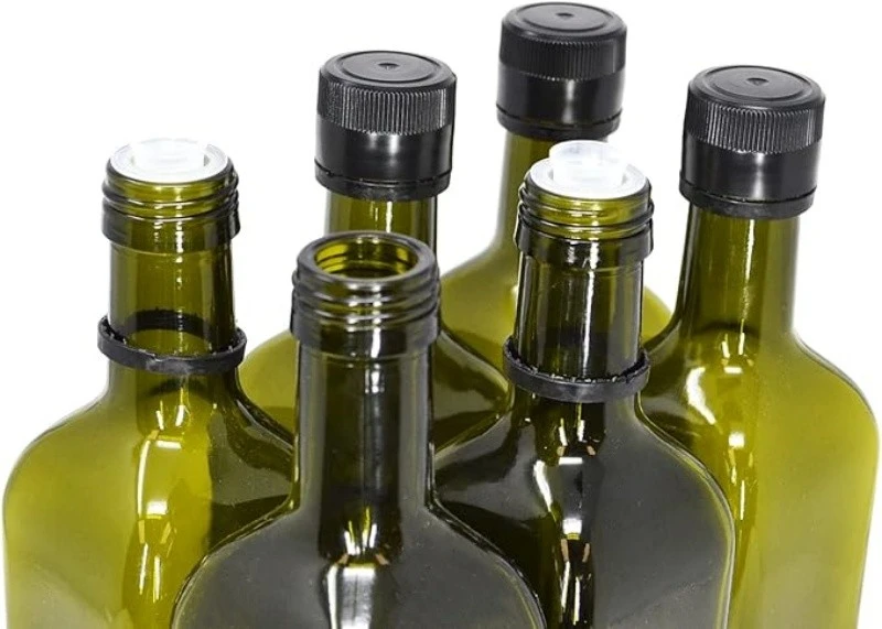 750ml Lead Free Square Oil Bottle